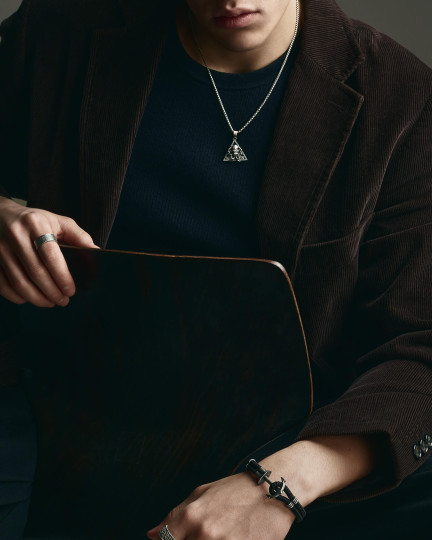 Серебряный браслет ANKER / Браслеты + 4