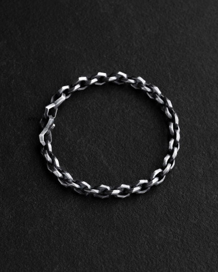 Серебряный браслет CHAIN якорного плетения / Браслеты