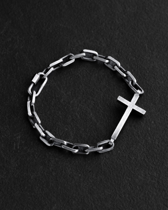 Серебряный браслет STRENGTH OF FAITH / Браслеты + 10
