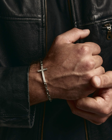 Срібний браслет STRENGTH OF FAITH / Браслети + 3