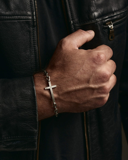 Срібний браслет STRENGTH OF FAITH / Браслети