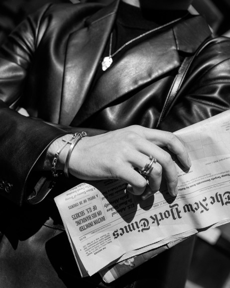 Срібний браслет STRENGTH OF FAITH 14