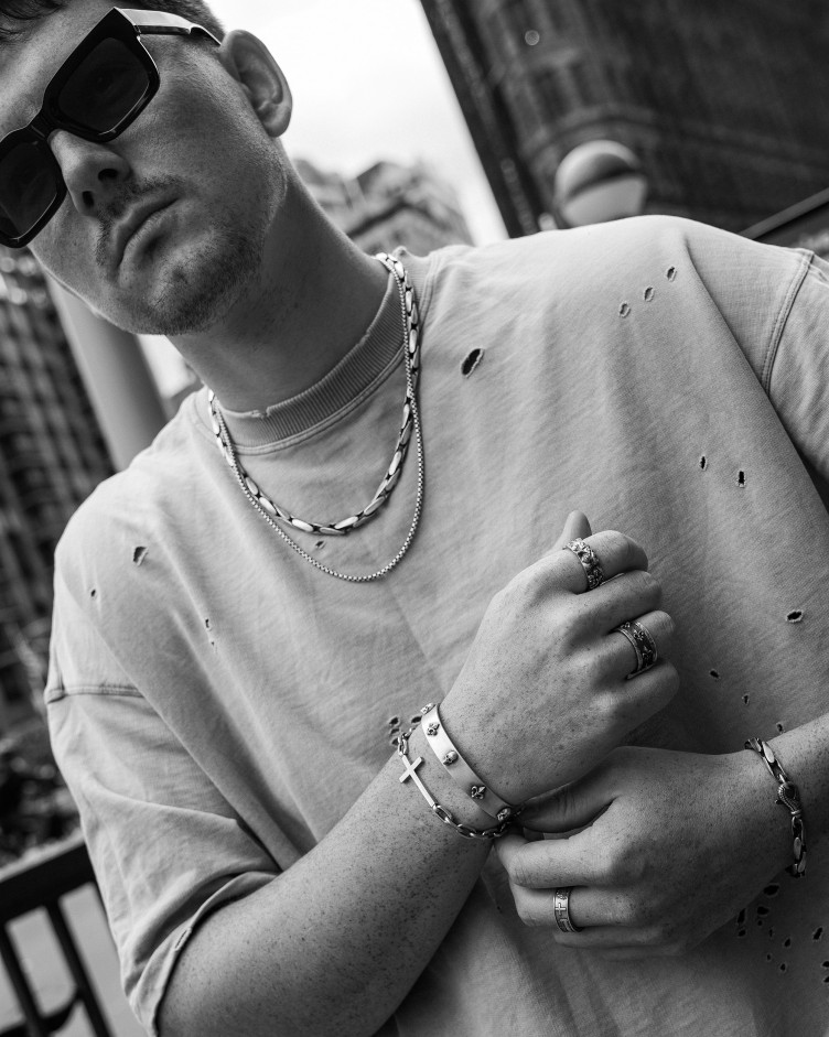 Silver bracelet STRENGTH OF FAITH 16