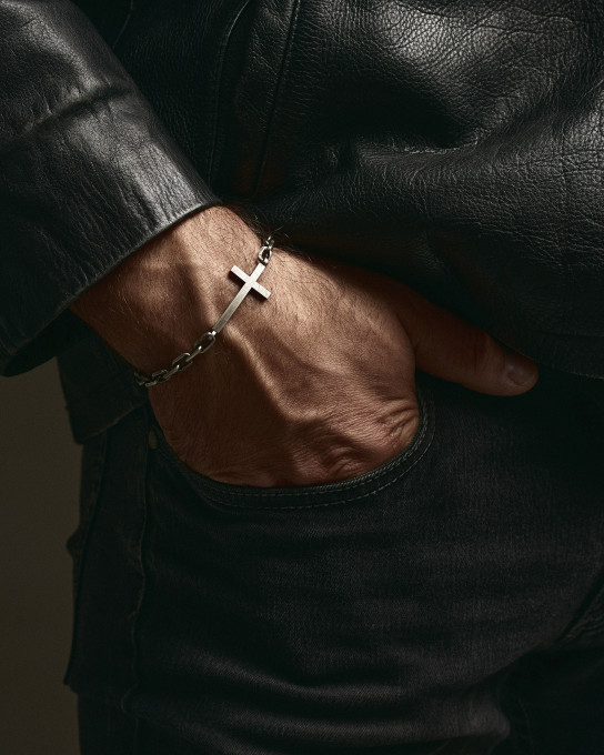 Серебряный браслет STRENGTH OF FAITH / Браслеты + 9