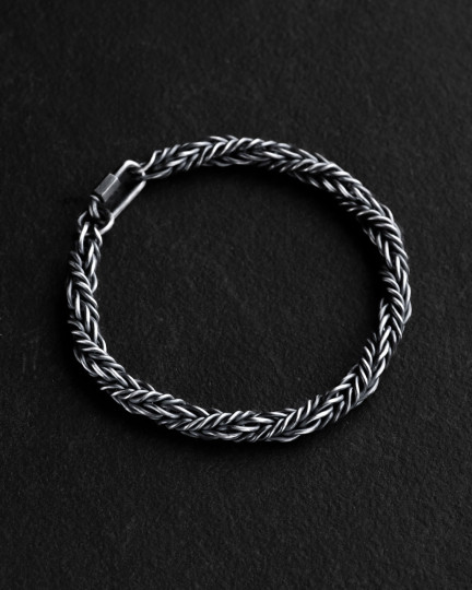 Серебряный браслет BRAID / Браслеты