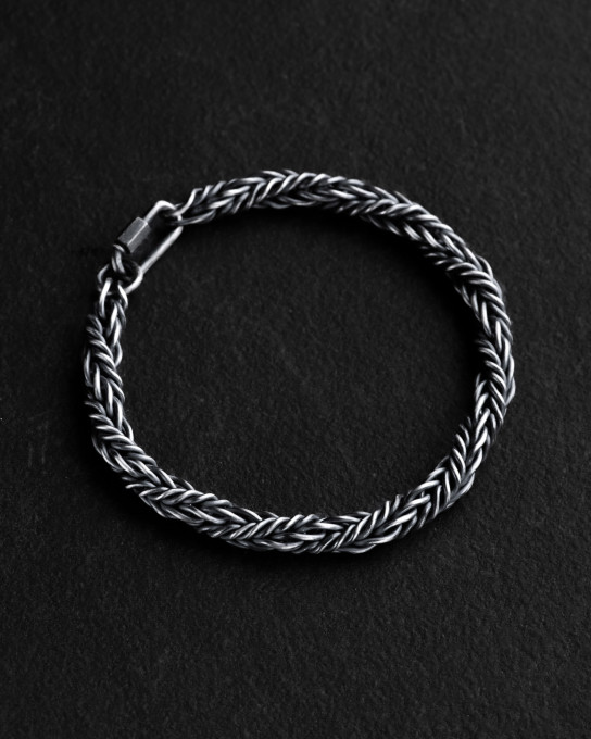 Срібний браслет BRAID / Браслети