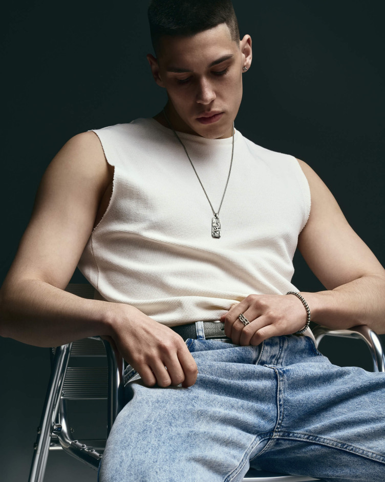 Серебряный браслет DESEO 4