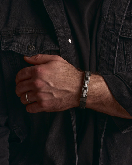 Серебряный браслет FORTIS / Браслеты + 4