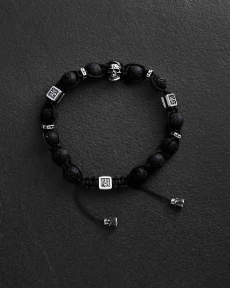 Чоловічий браслет COSSACK. LAVA STONE 2