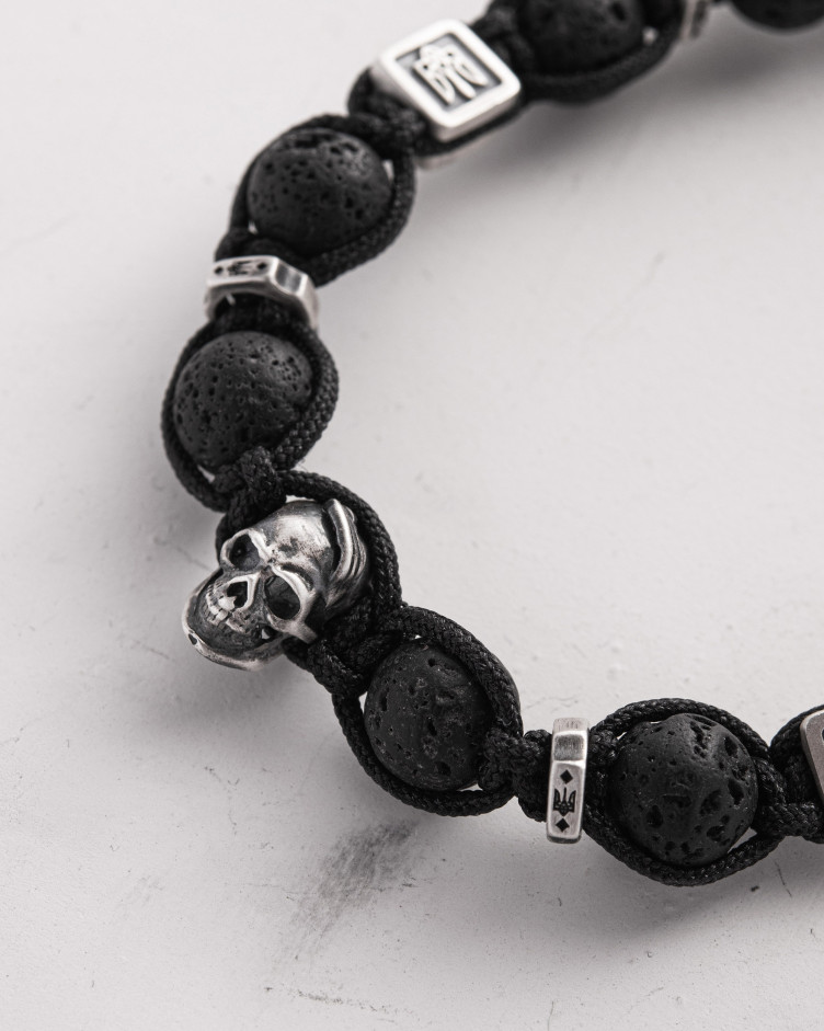 Чоловічий браслет COSSACK. LAVA STONE 4