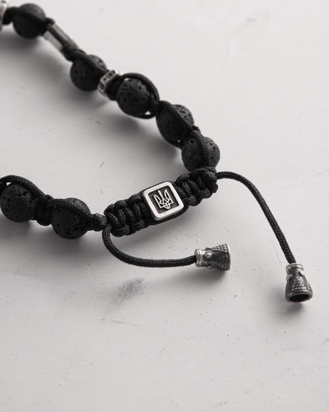 Чоловічий браслет COSSACK. LAVA STONE 5