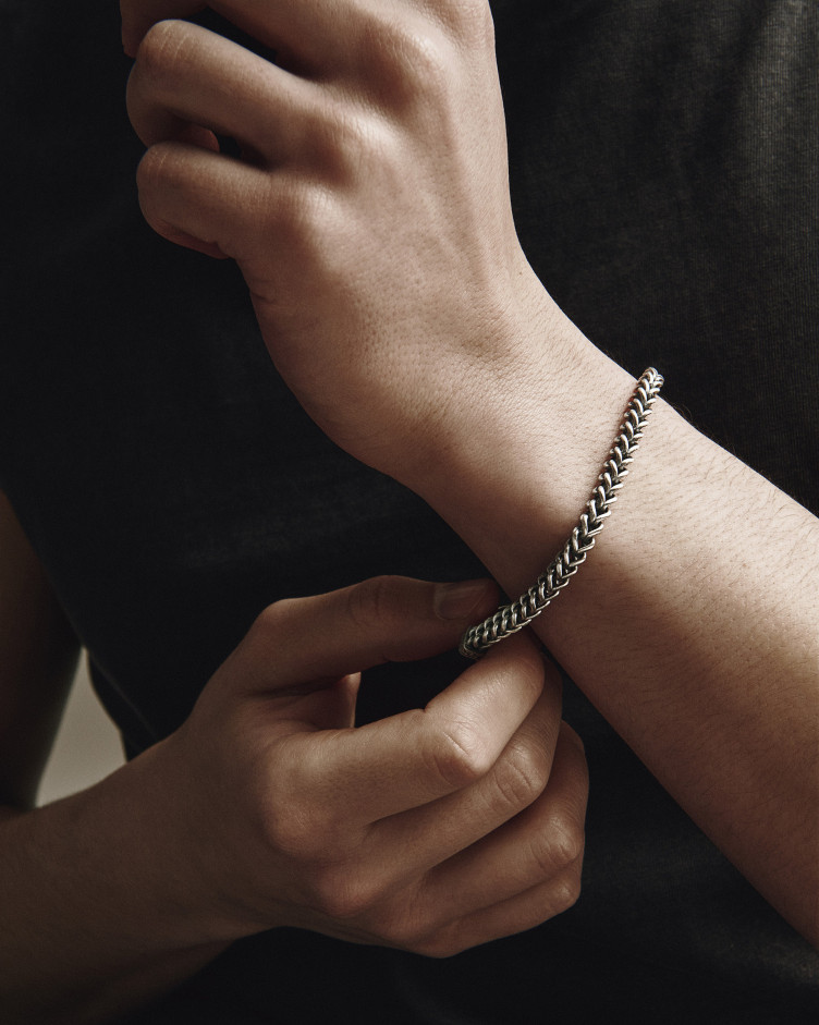 Срібний браслет TENGING 2