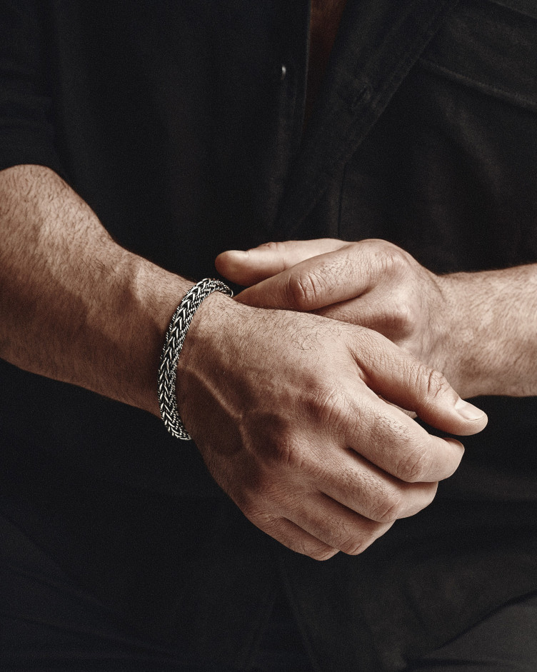 Silver bracelet PLEXUS 9