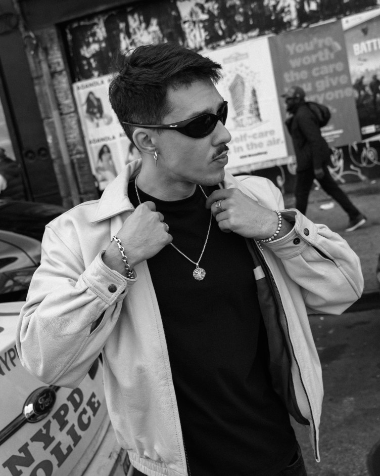 Срібний браслет CUBE 7