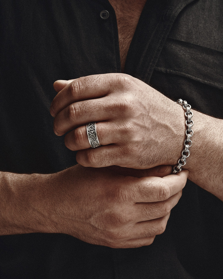 Серебряный браслет INVICTA 4