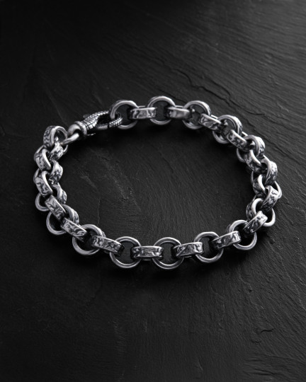 Серебряный браслет INVICTA / Браслеты + 3