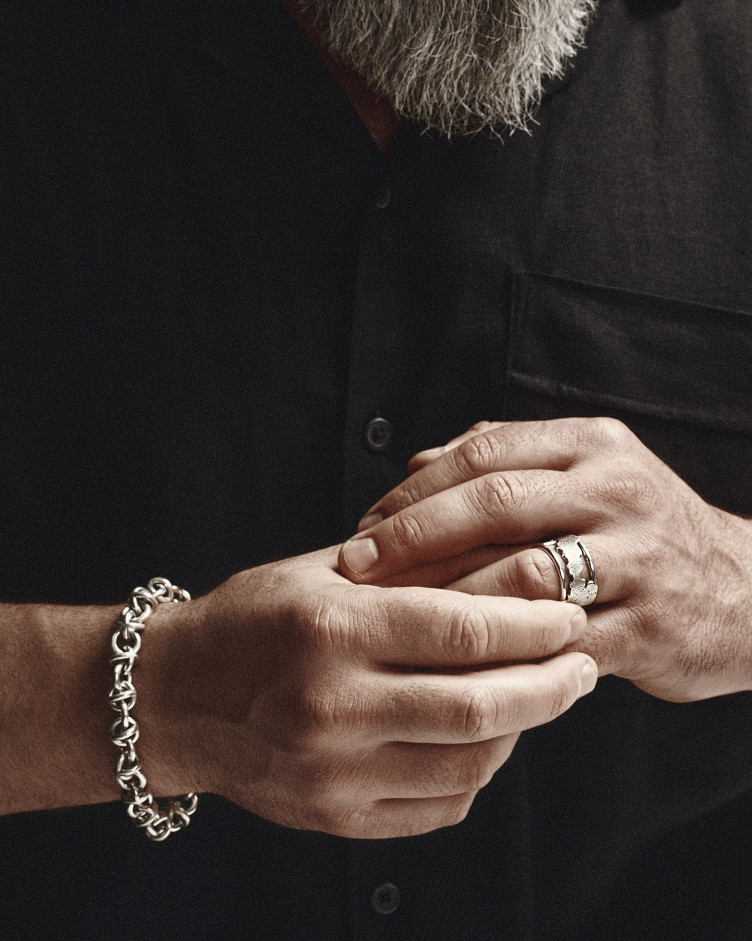 Silver bracelet SPHERE 2