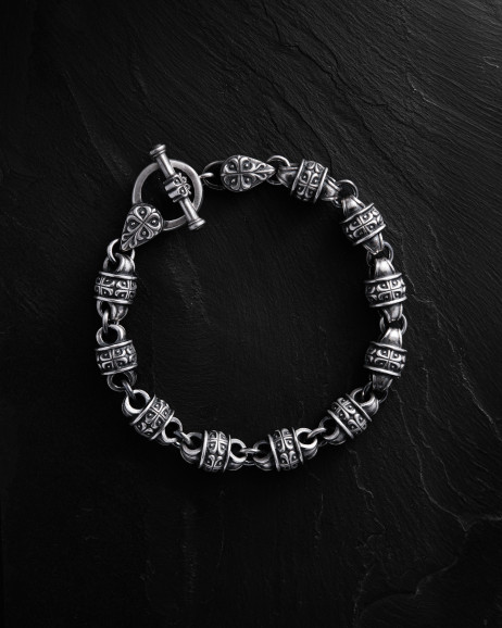Серебряный браслет AKSENT