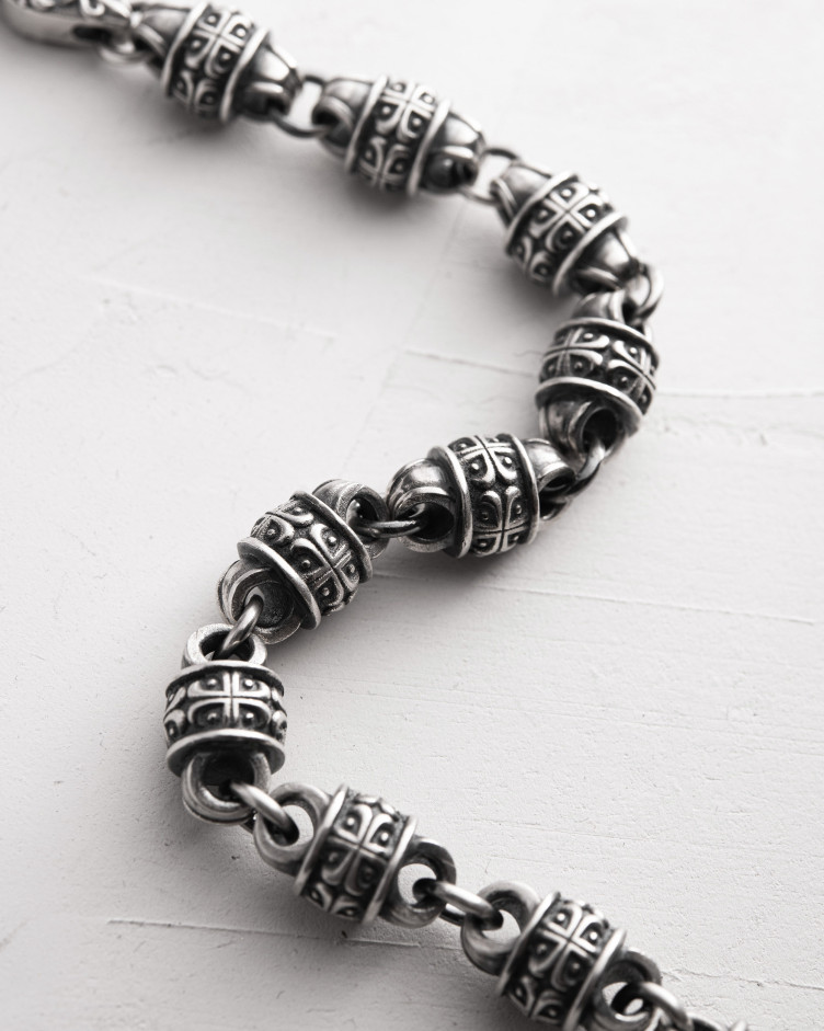 Серебряный браслет AKSENT 4