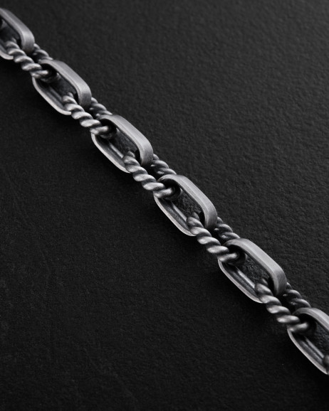 Срібний браслет SOLID 3