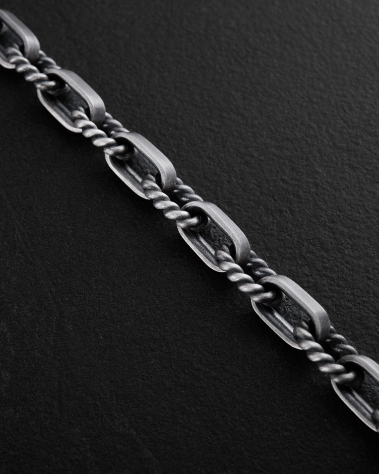 Серебряный браслет SOLID 3