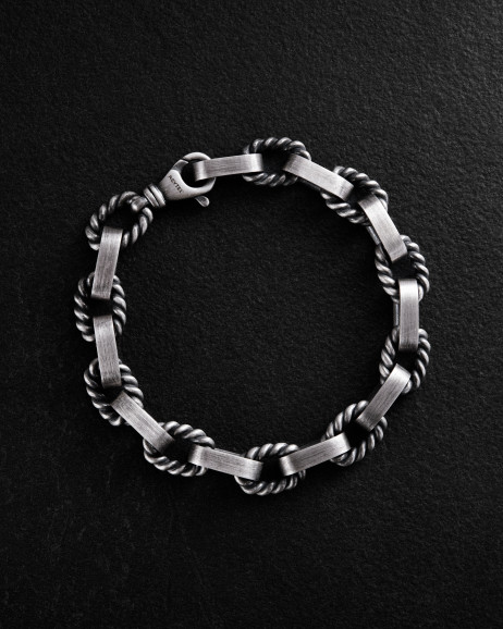 Серебряный браслет SOLID
