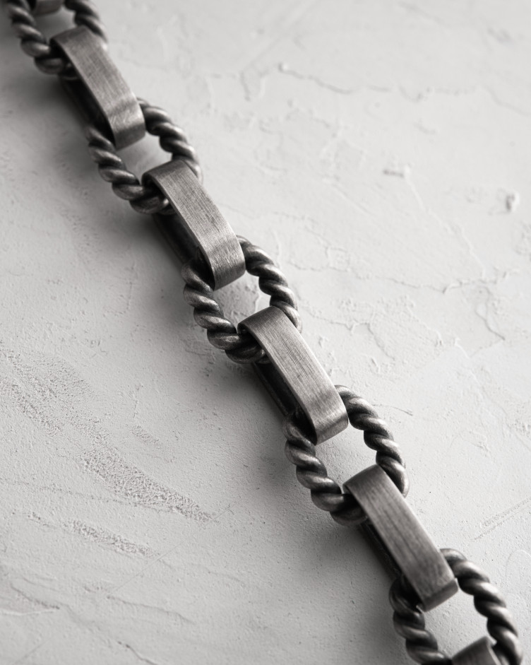 Серебряный браслет SOLID 6