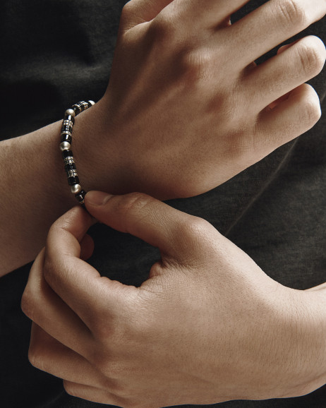 Срібний браслет TALENT. KERAMIK 4