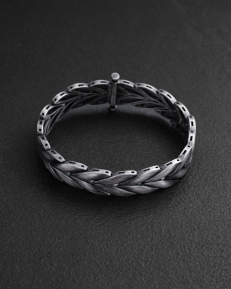 Silver bracelet TRITICUM