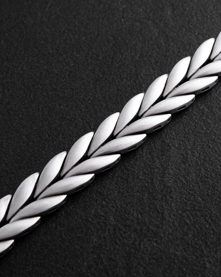 Срібний браслет TRITICUM 2