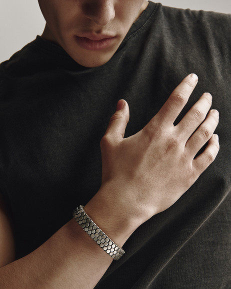 Серебряный браслет RÜSTUNG 2