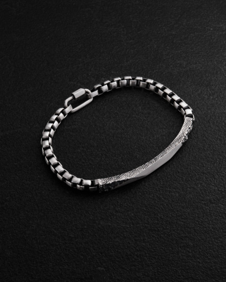 Серебряный браслет FORGED