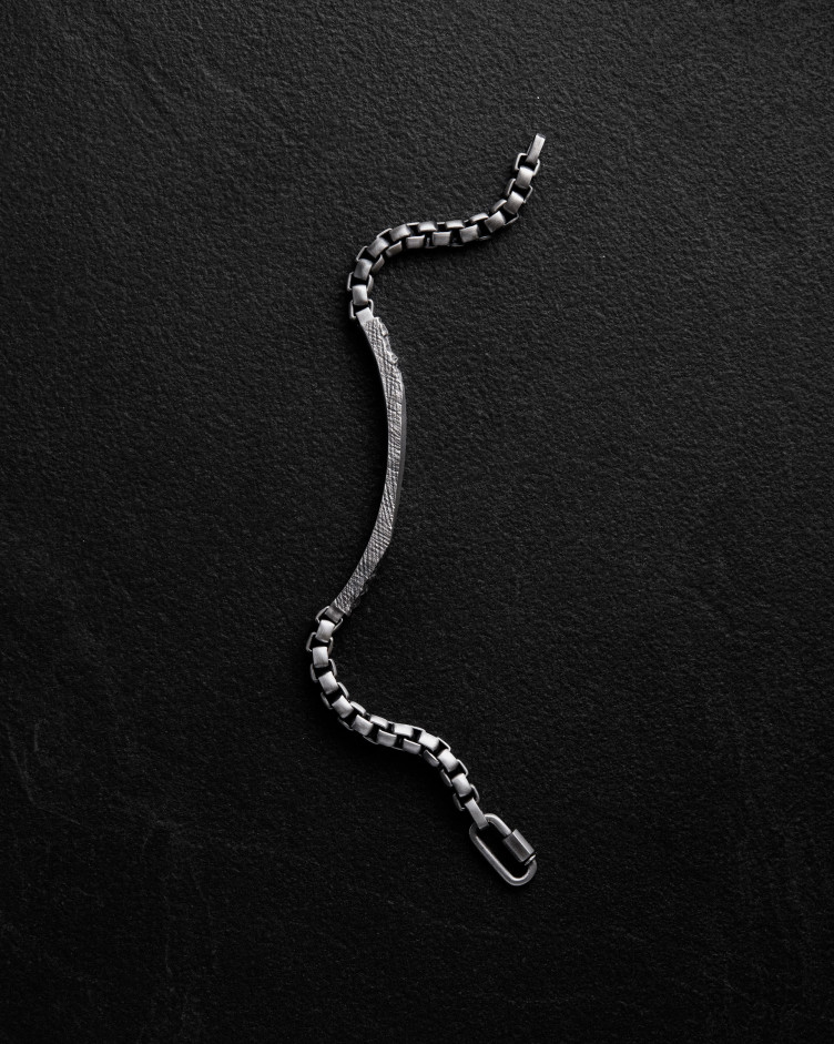 Срібний браслет FORGED 5
