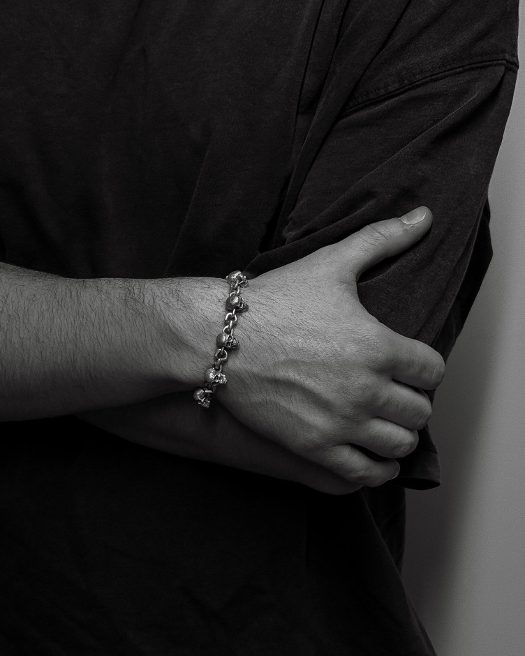 Срібний браслет CARPE DIEM 4