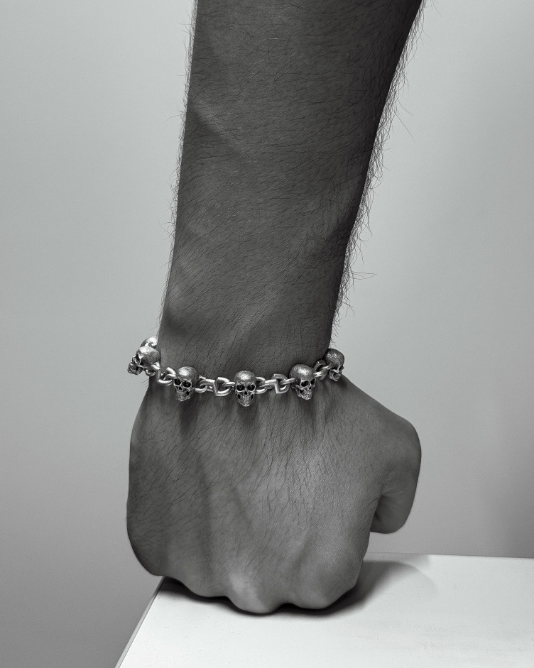 Срібний браслет CARPE DIEM 6