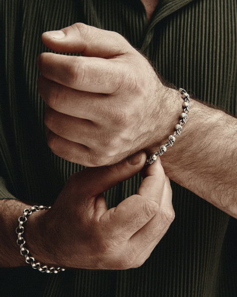 Серебряный браслет ETERNAL RETURN  6