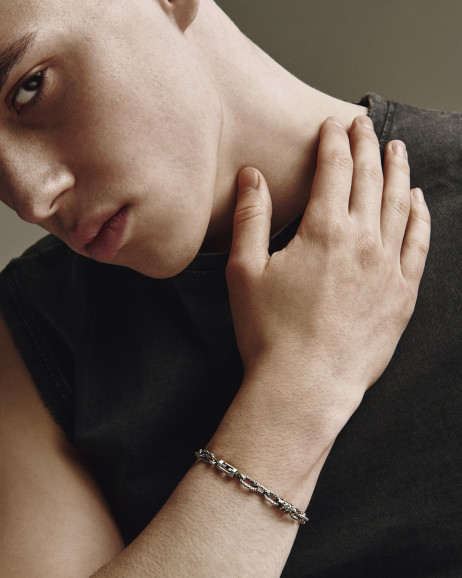 Срібний браслет FRAGMENT 4