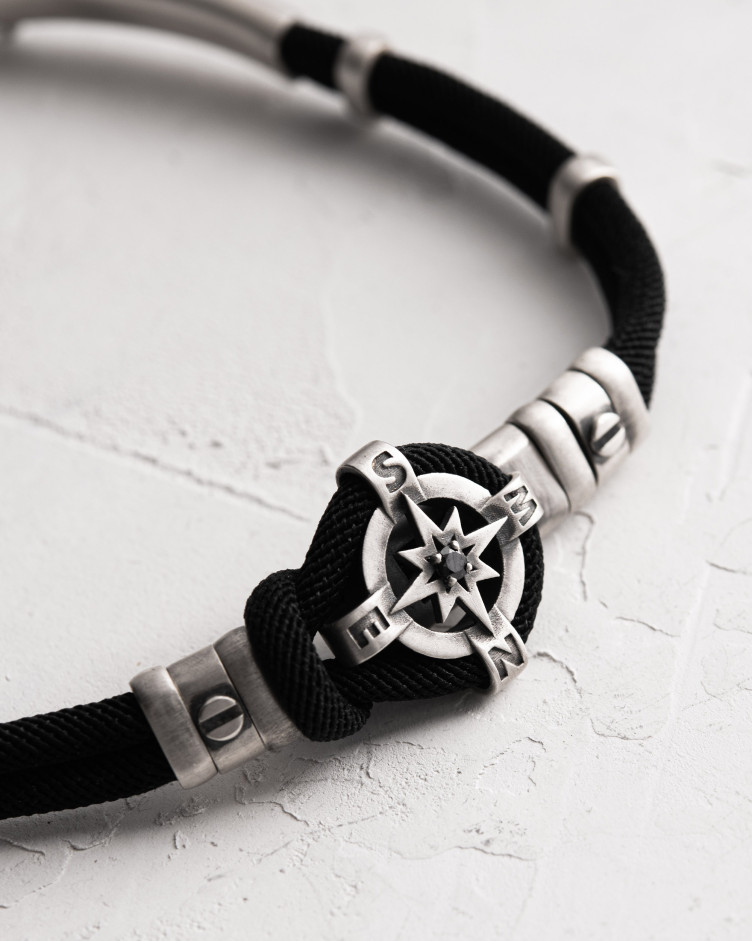 Серебряный браслет WIND ROSE 3