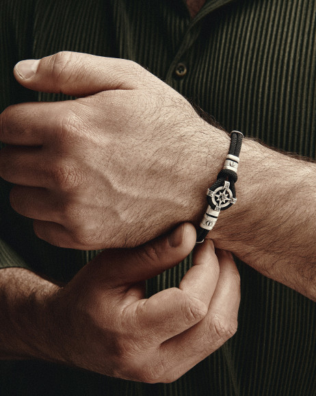 Серебряный браслет WIND ROSE 2