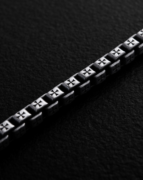 Silver bracelet MALTESE CROSS 4 Reytel Silver bracelet MALTESE CROSS 4