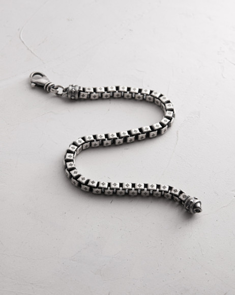 Silver bracelet POLAR STAR 6 Reytel Silver bracelet POLAR STAR 6