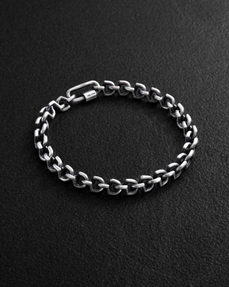 Срібний браслет TEMPLE 3