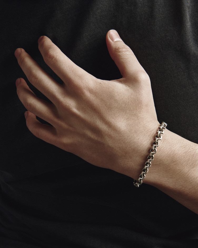 Срібний браслет TEMPLE 4