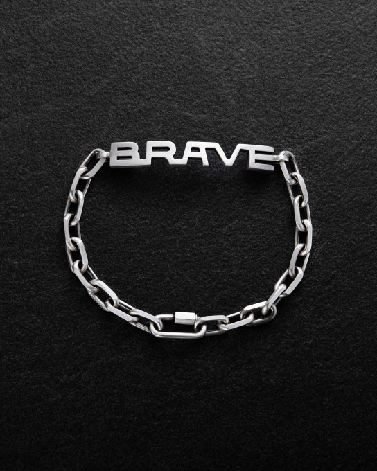 Срібний браслет BRAVE / Браслети + 2