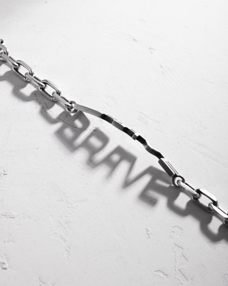 Silver bracelet BRAVE 7