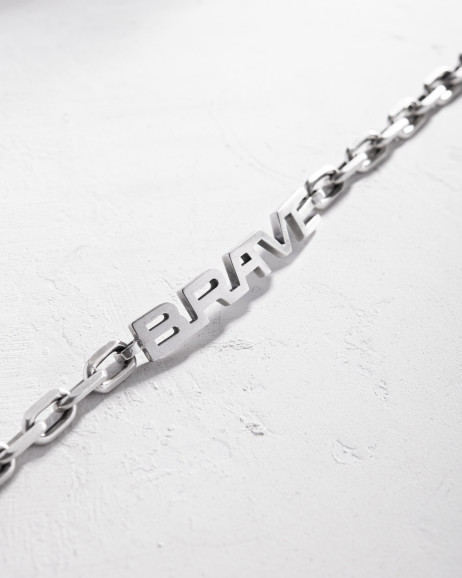 Silver bracelet BRAVE 6