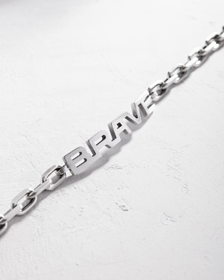 Silver bracelet BRAVE 6