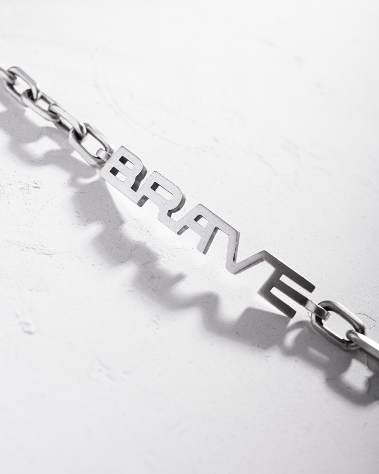 Silver bracelet BRAVE 8