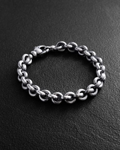 Silver bracelet MACHT 5