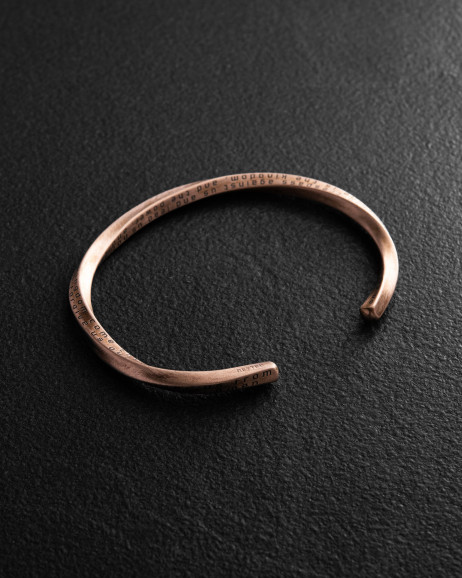 Вangle THE LORD'S PRAYER - OUR FATHER 14k rose gold 3